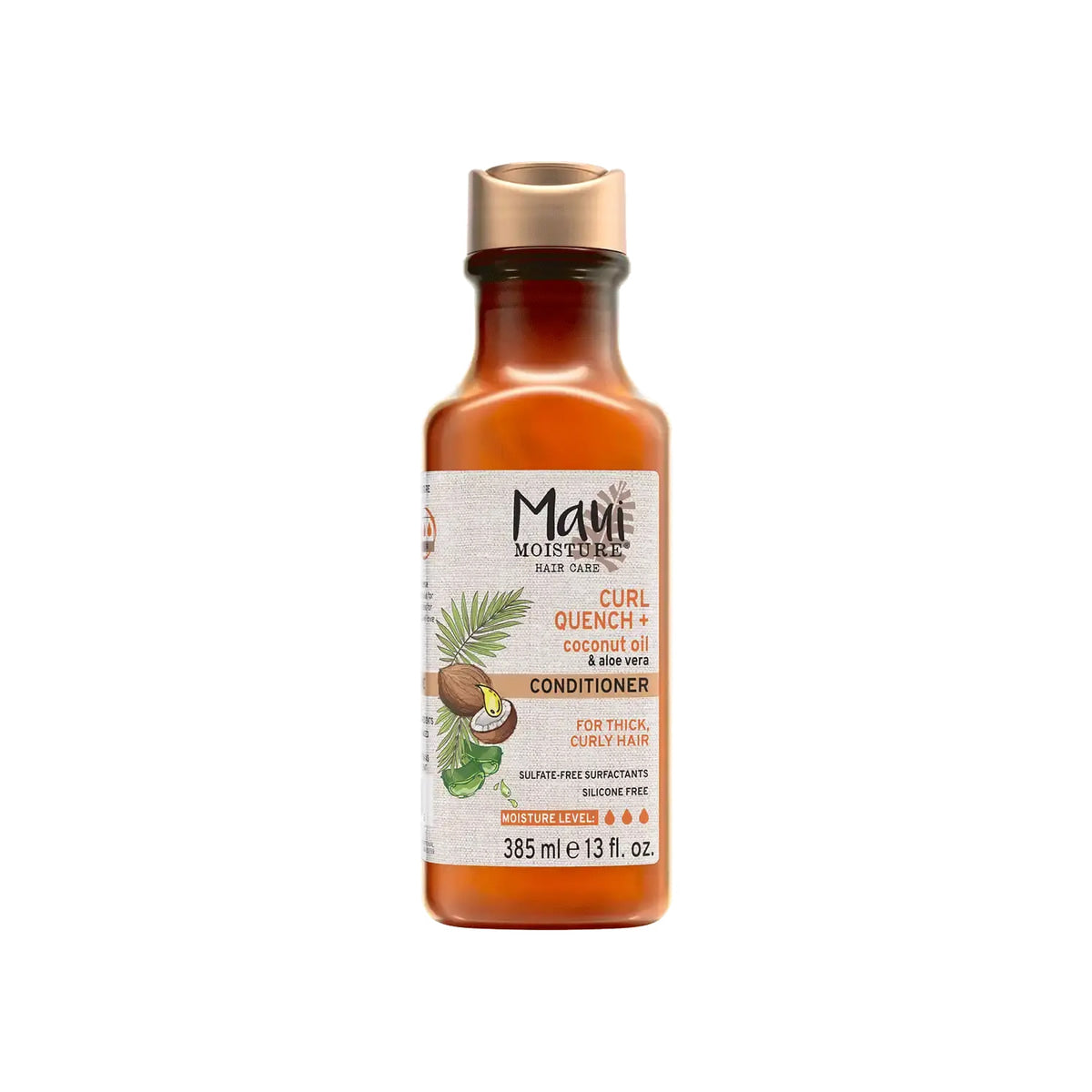 Maui Moisture Curl Quench + Coconut Oil Conditioner – 13 oz product image on white background