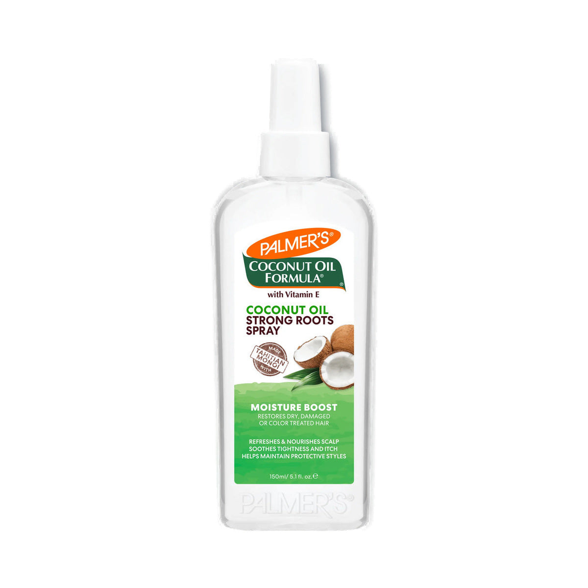 Palmer's Coconut Oil Formula Strong Roots Spray – 5.1 oz product image on white background