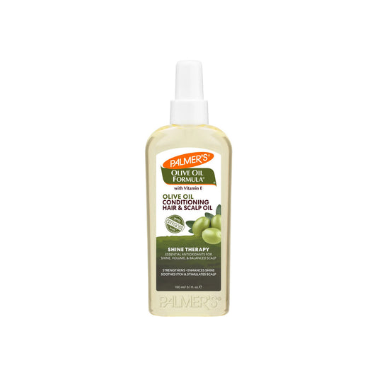 Palmer's Olive Oil Formula Shine Therapy Hair & Scalp Oil – 5.1 oz product image on white background