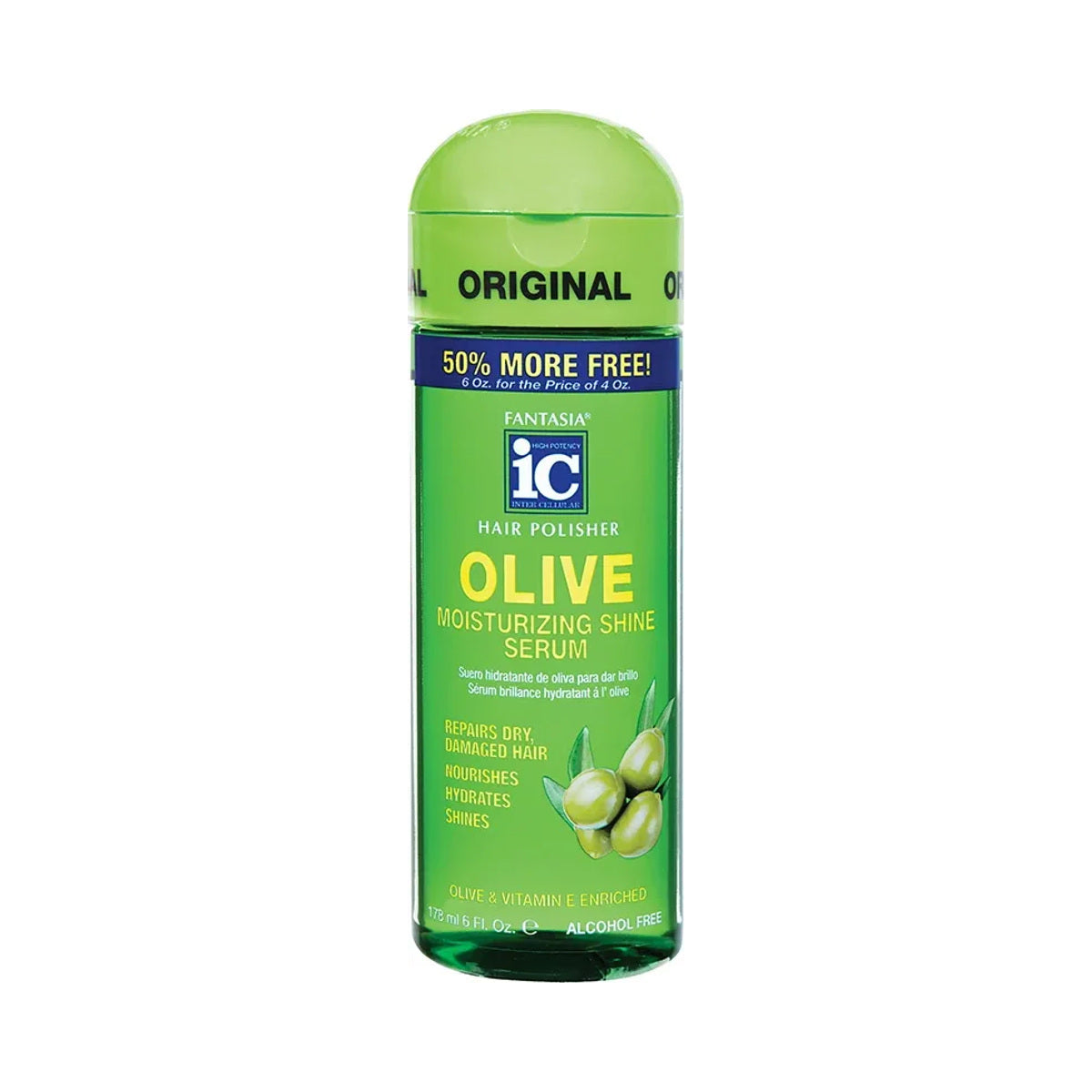 Fantasia IC Olive Moisturizing Shine Serum – 2 oz product image