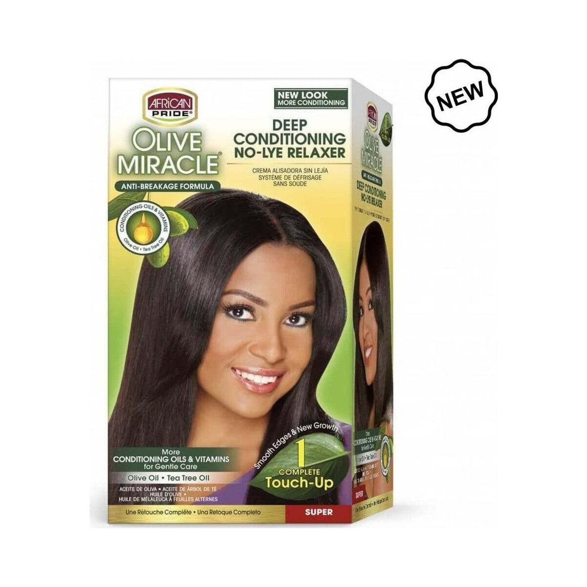 African Pride Olive Miracle 1 Touch-Up Relaxer – Super product image