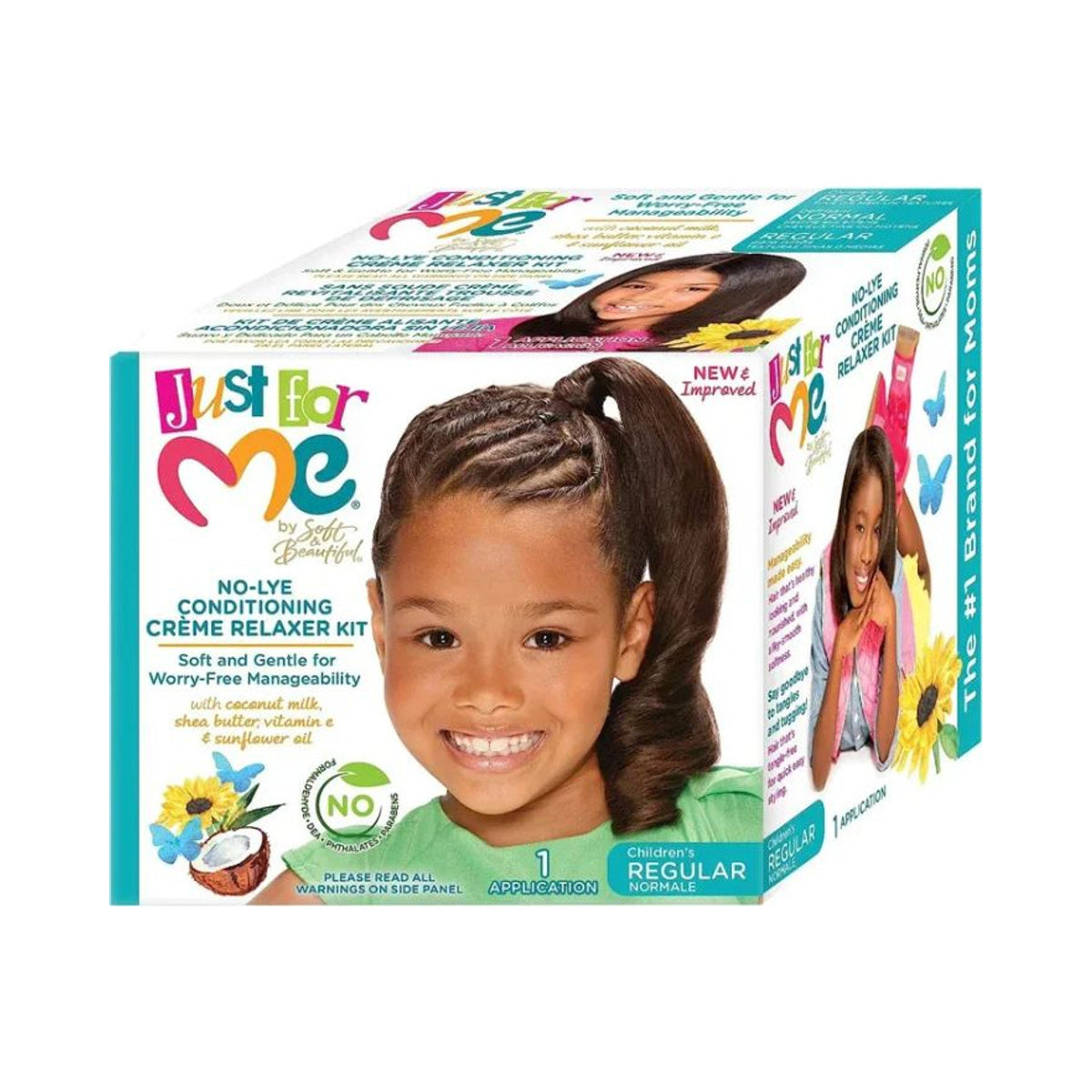 African Pride Olive Miracle No-Lye Relaxer Kit – Regular product image