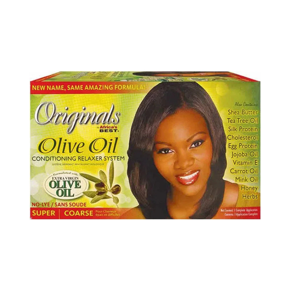 Originals by Africa's Best Olive Oil Conditioning No-Lye Relaxer Kit – Super product image