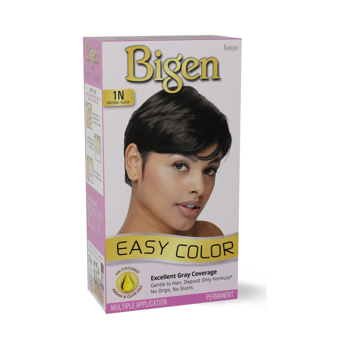 Bigen Easy Color for Women Natural Permanent Hair Color – 1N – Natural Black product image