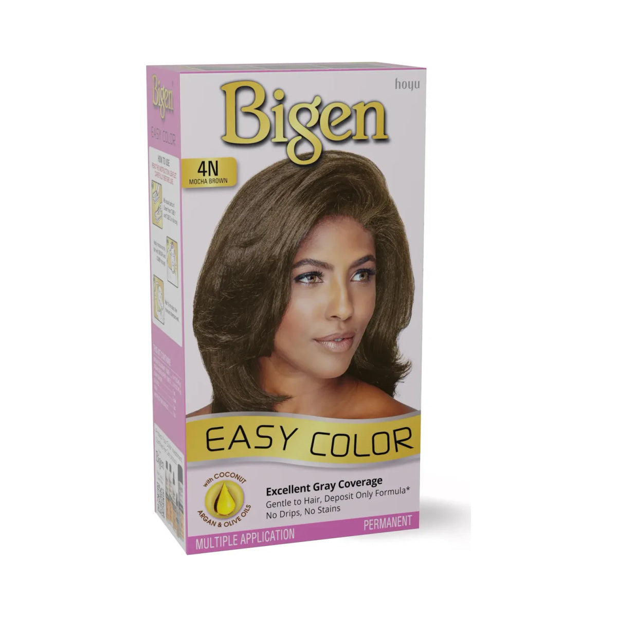 Bigen Easy Color for Women Natural Permanent Hair Color – 4N – Mocha Brown product image