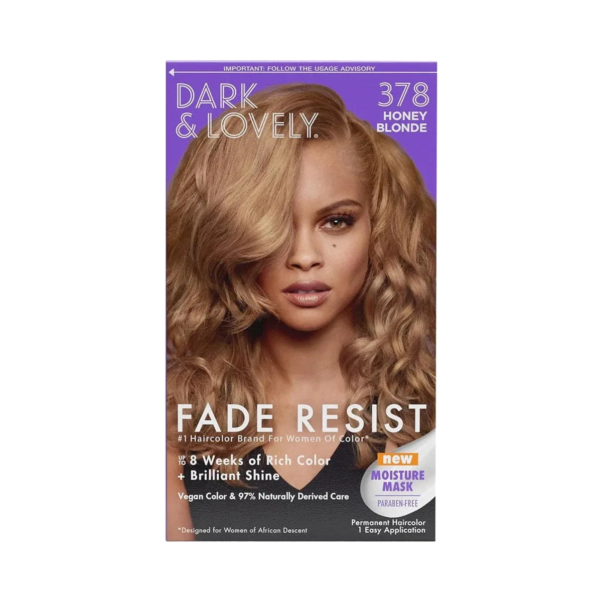 Dark & Lovely Fade Resist Rich Conditioning Hair Color – 378 – Honey Blonde product image