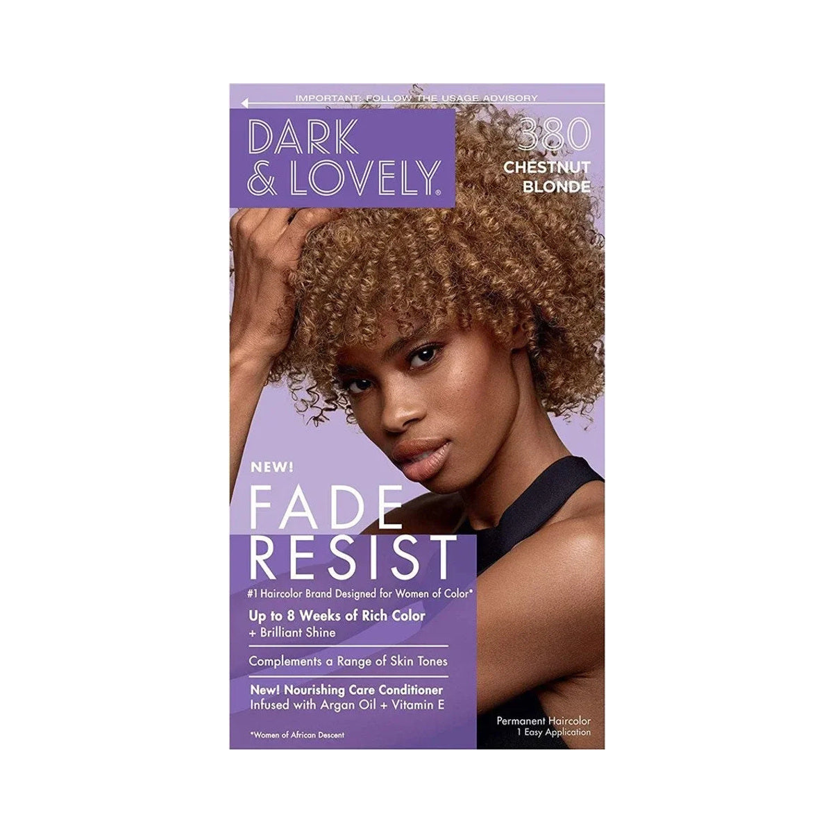 Dark & Lovely Fade Resist Rich Conditioning Hair Color – 380 – Chestnut Blonde product image
