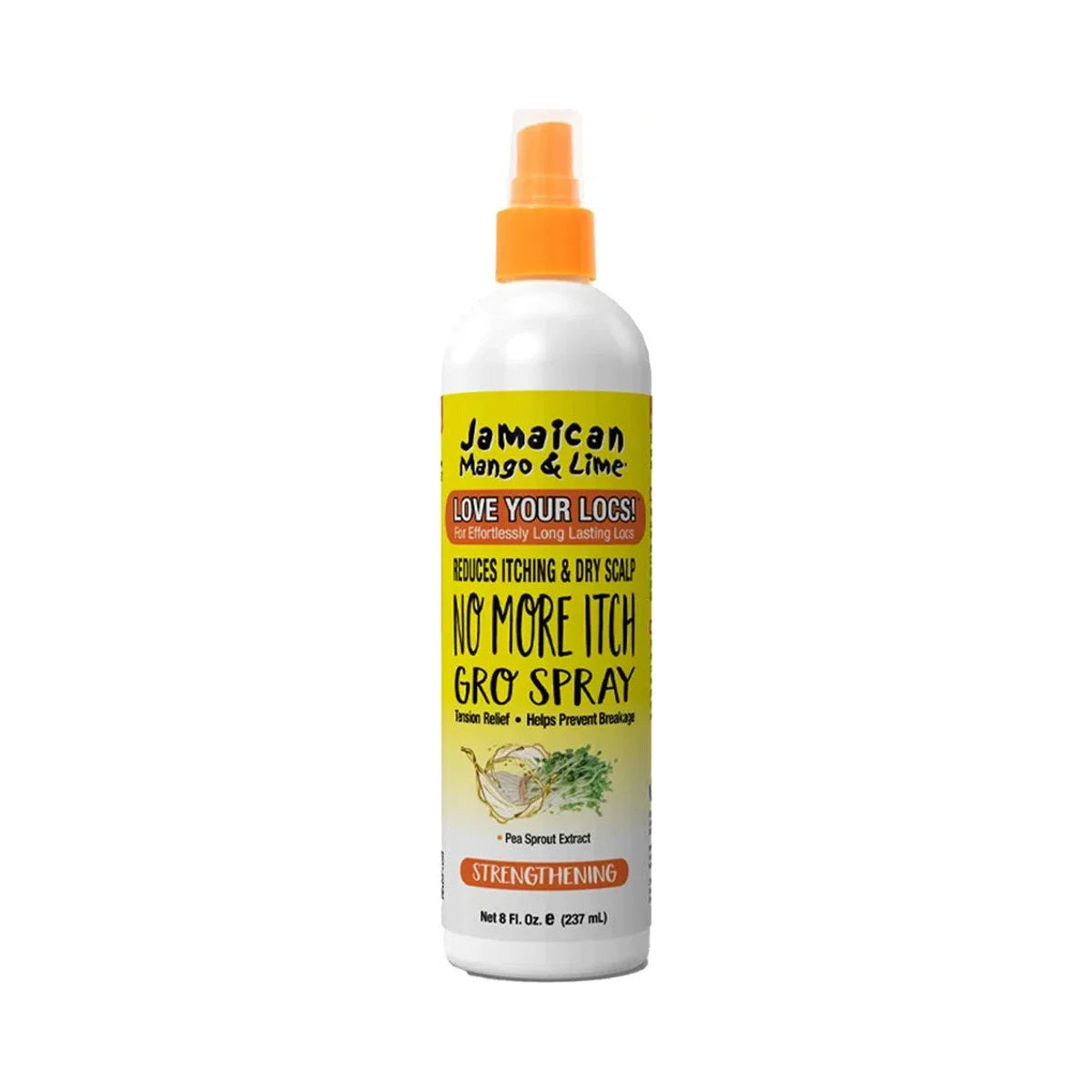 Jamaican Mango & Lime No More Itch Gro Spray – 8 oz – Mentholated product image