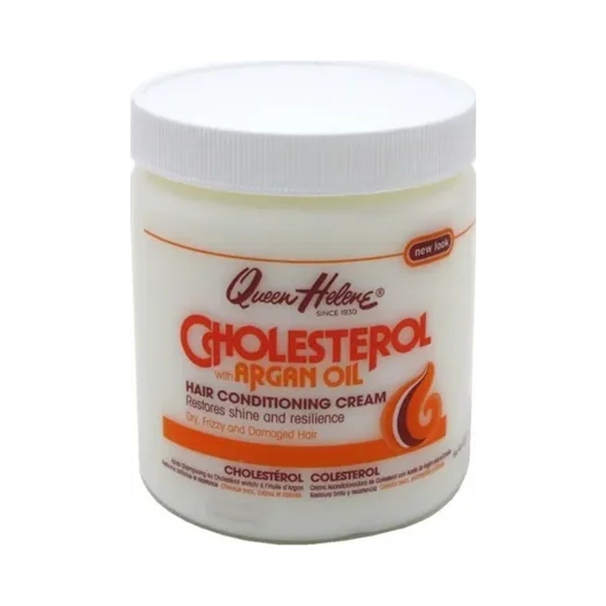 Queen Helene Cholesterol Hair Conditioning Cream – Argan Oil – 15 oz product image