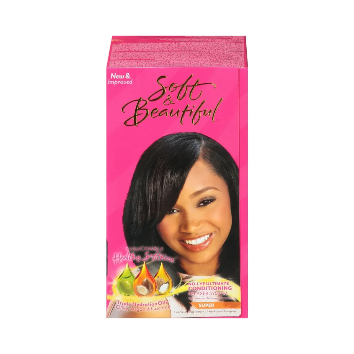 Soft & Beautiful No-Lye Conditioning Relaxer System – Super – 1 Application product image