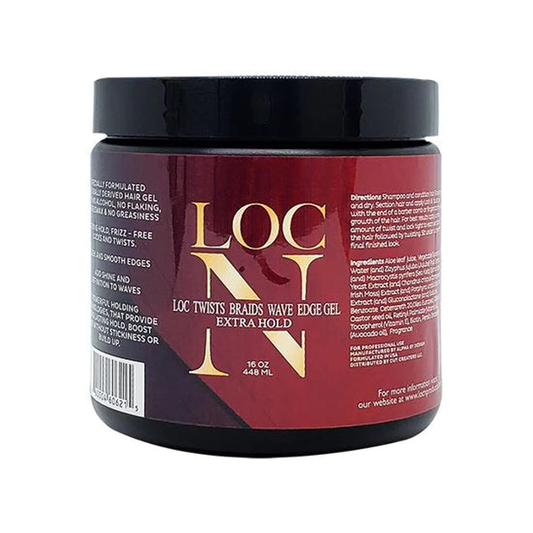 Loc N Lock Twists Braids Waves Edge Gel - Extreme Hold