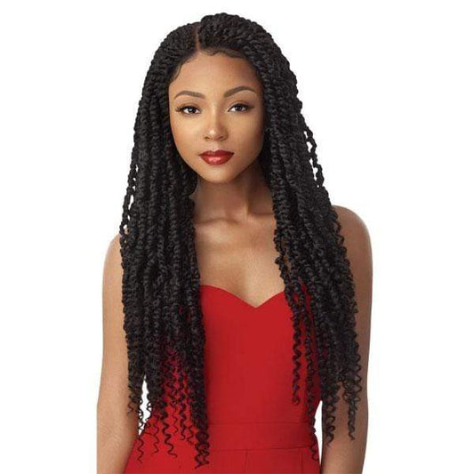 Outre X-Pression Twisted Up 4X4 Lace Front Wig - PASSION TWIST 28"
