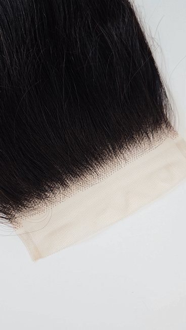 Virgin Transparent 5x5 Closure Straight