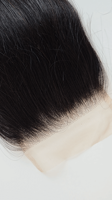Virgin Transparent 4x4 Closure Straight