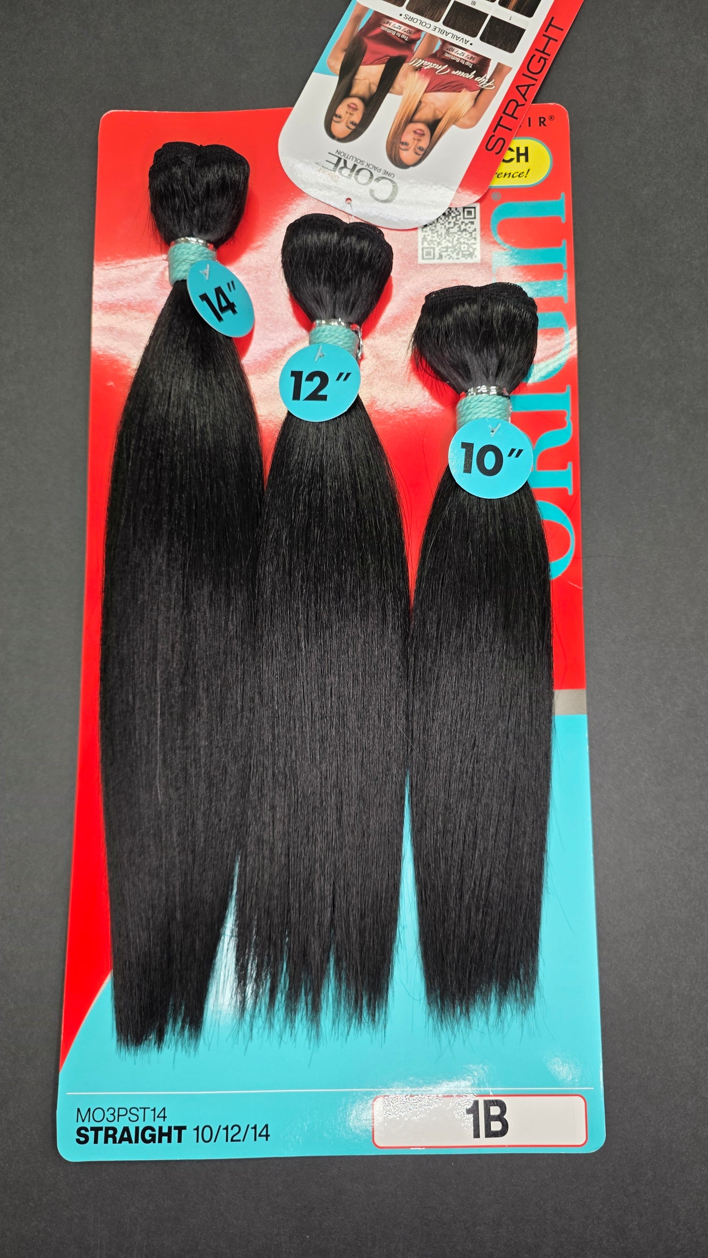 Bobbi Boss Core 3 Bundle Pack Color 1B Straight