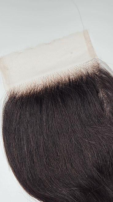 HD Invisible Lace 4x4 Virgin Closure with Bleached Knots – Body Wave