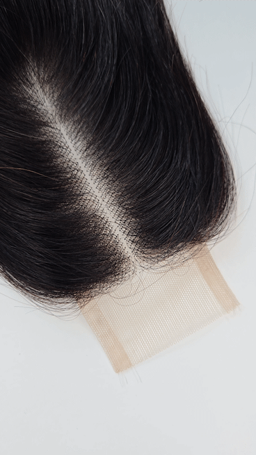Virgin Transparent 2x6 Closure Straight