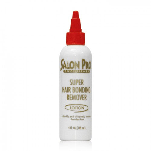 Salon Pro Exclusives Super Hair Bond Remover Lotion – 4 oz bottle on white background