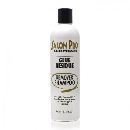 Salon Pro Exclusives Glue Residue Remover Shampoo – 12 oz bottle on white background