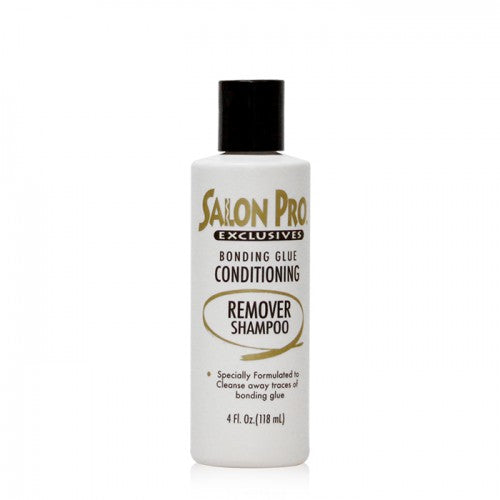 Salon Pro Exclusives Glue Residue Remover Shampoo – 4 oz bottle on white background