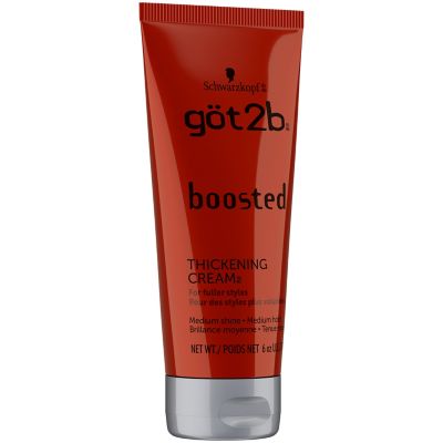 got2b Boosted Thickening Cream 6 oz tube on white background