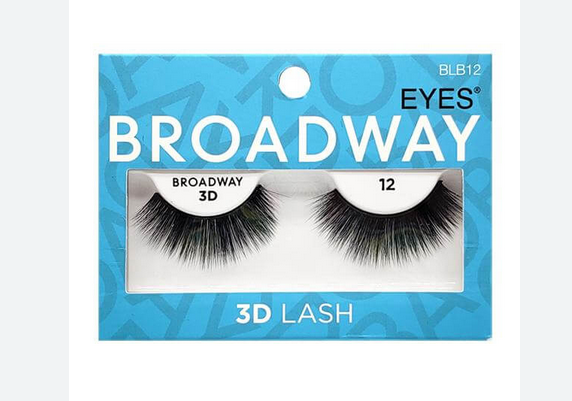 Broadway 5D Strip Lashes – BLB12 – one retail pack