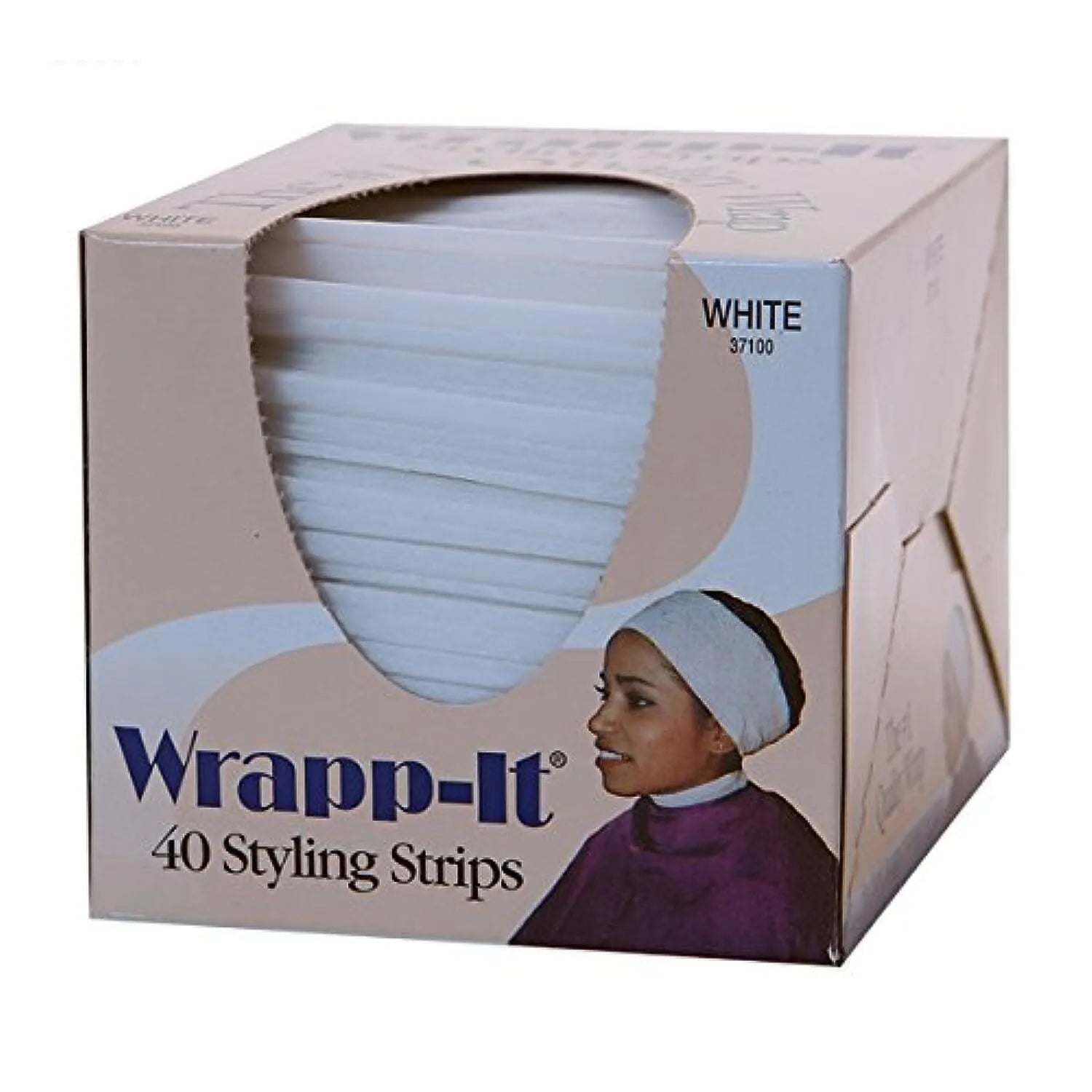 Graham Beauty Wrapp-It Styling Strips – 40 Count – White product image