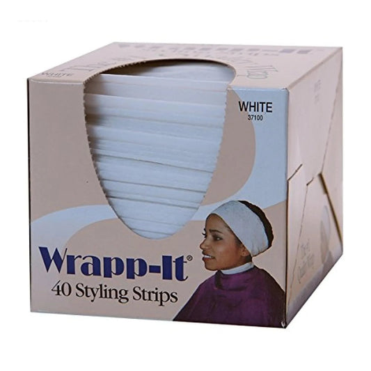 Graham Beauty Wrapp-It Styling Strips – 40 Count – White product image
