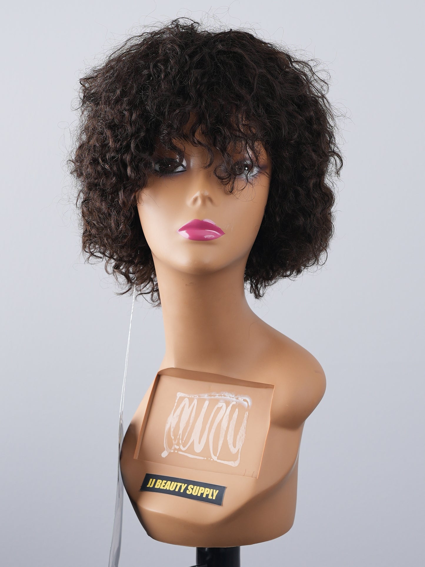 Bobbi Boss MH1254 Ryan Curly Brazilian Virgin Remi Unprocessed Human Hair Wig