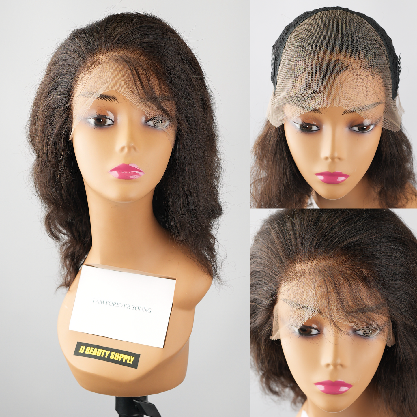 Bobbi Boss® MHLF536 Valerie 13x4 Frontal Unprocessed Human Hair Glueless Wig