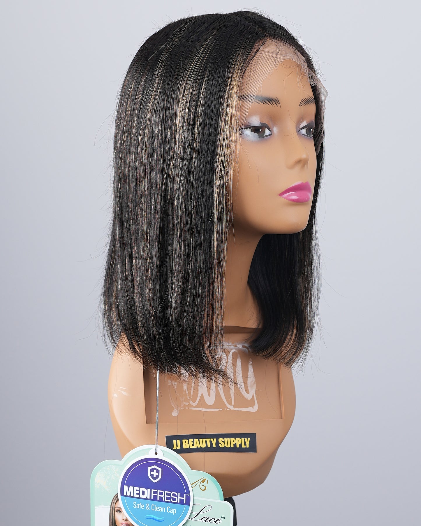 Bobbi Boss® MHLF560 Evelina Unprocessed Human Hair Middle Part Wig