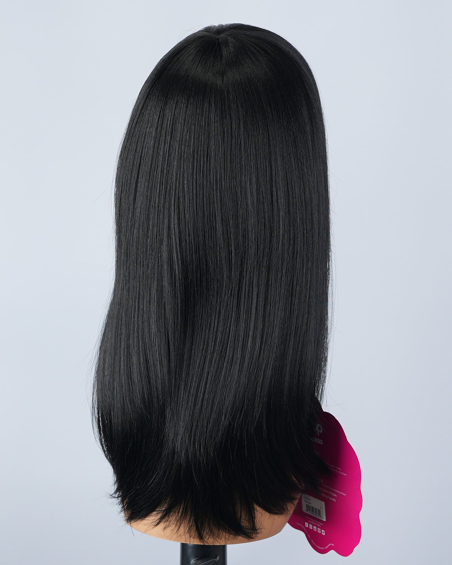 Dahlia Straight Chinese Synthetic Premium Fiber Bang Wig