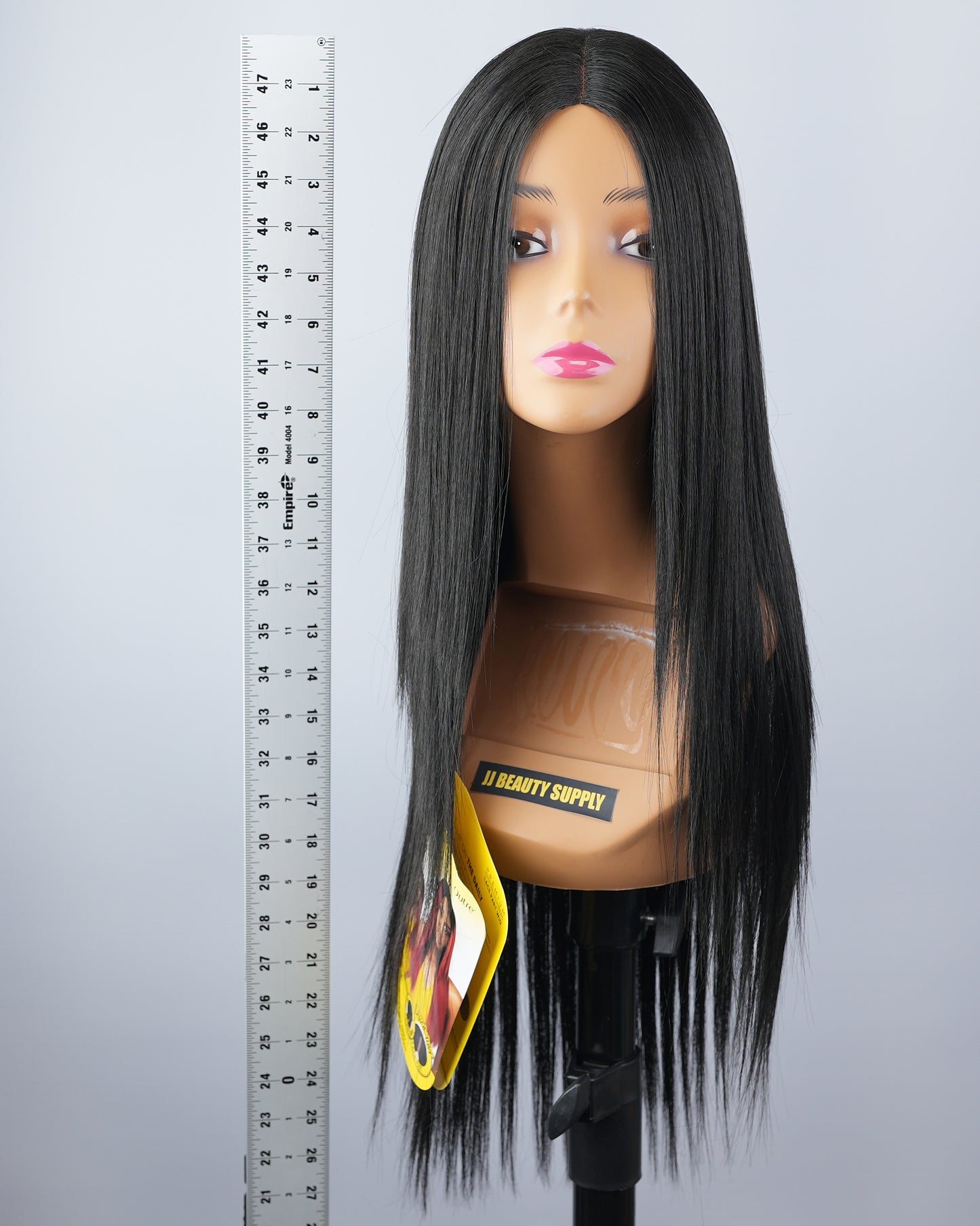Jorja Synthetic Premium Fiber Middle Part Straight Wig