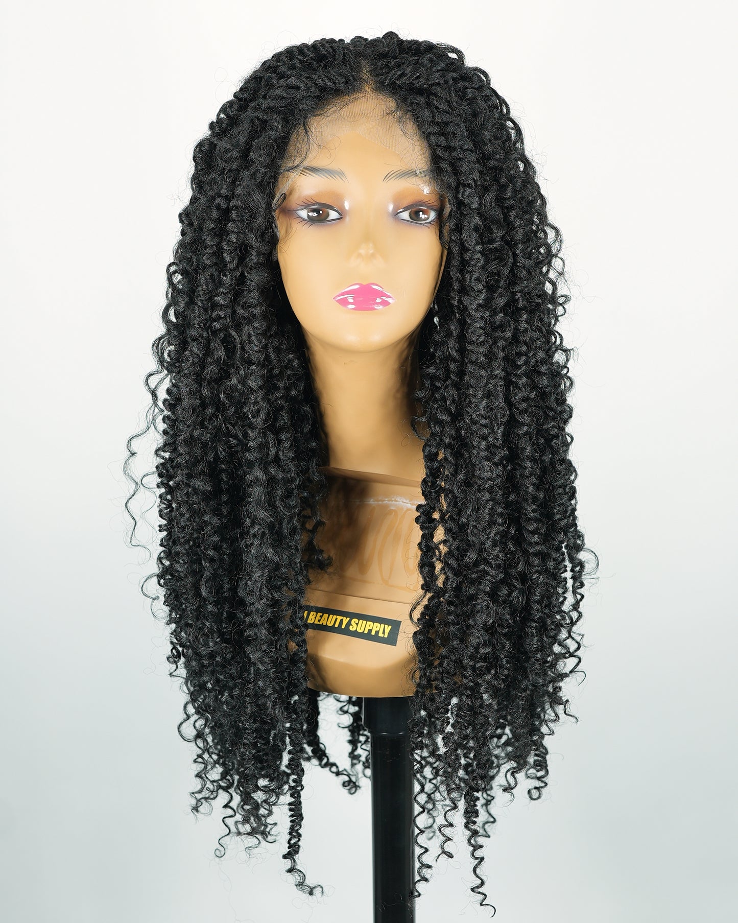 Outre X-Pression Twisted Up Boho Passion Waterwave 22 Inch Premium Synthetic Braid Lace Front Wig