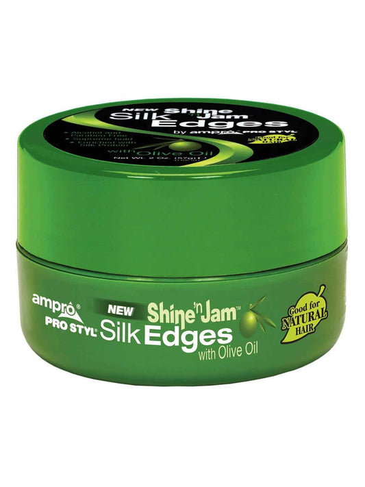 Ampro Shine 'n Jam Silk Edges with Olive Oil