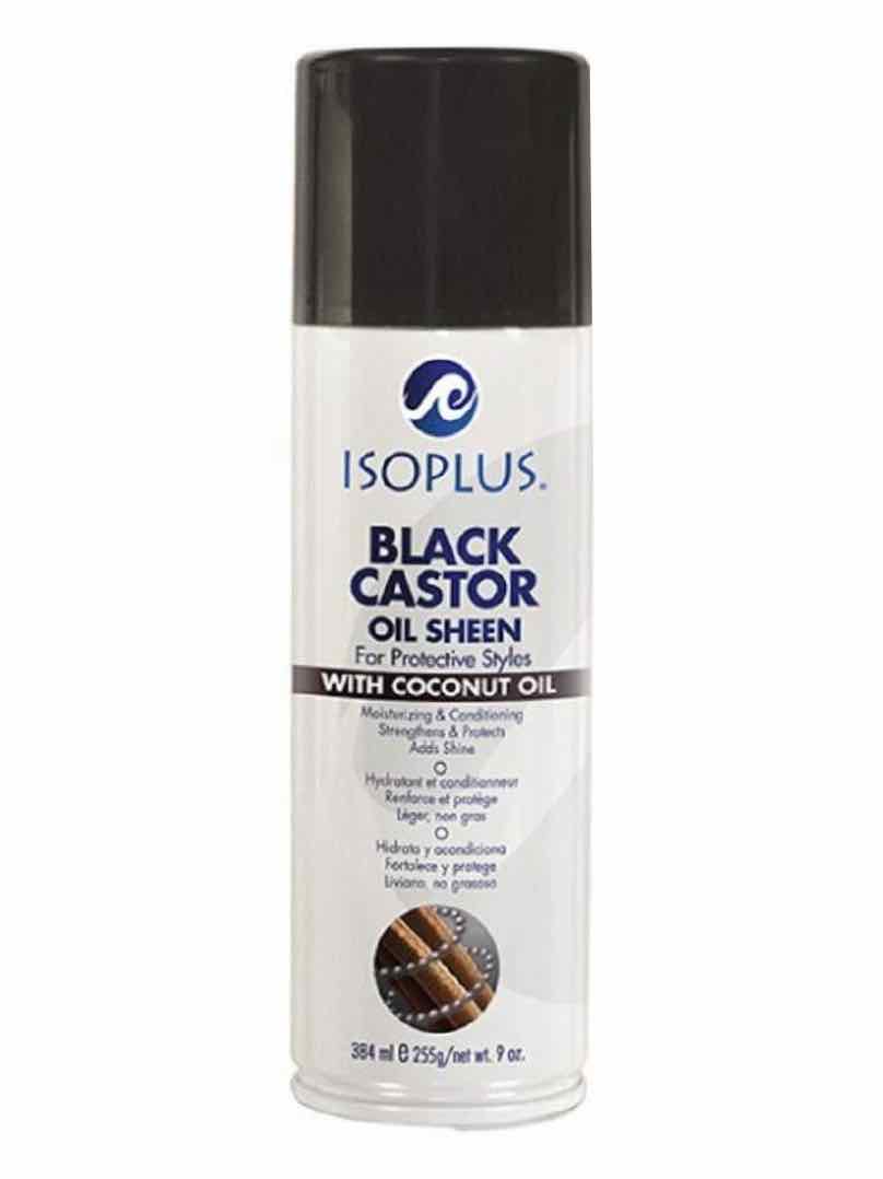 Isoplus® Black Castor Oil Sheen With Coconut Oil 9 oz