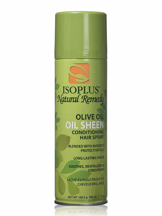 Isoplus® Natural Remedy Olive Oil Sheen Conditioning Hair Spray 7 oz