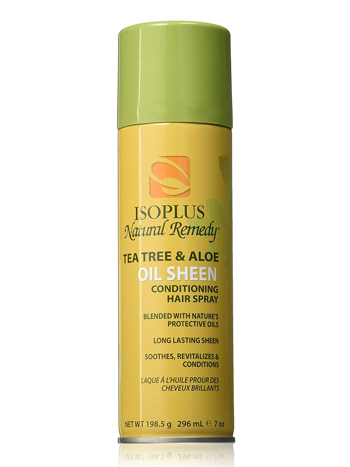 Isoplus® Natural Remedy Trea Tree & Aloe Oil Sheen Conditioning Hair Spray 7 oz